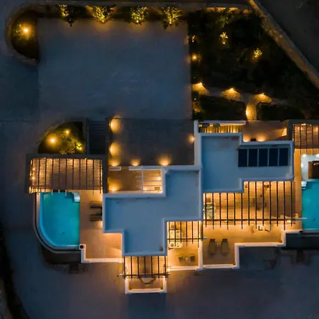 Camelia 2 - Psarou View - Private Pool And Jacuzzi Psarrou