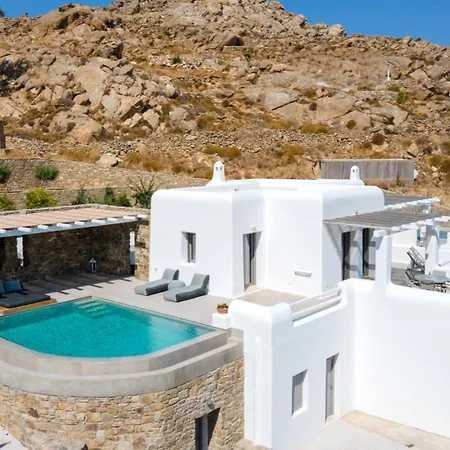 Camelia 2 - Psarou View - Private Pool And Jacuzzi Ferienhaus *