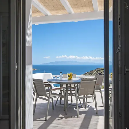 Camelia 2 - Psarou View - Private Pool And Jacuzzi Semesterbostad