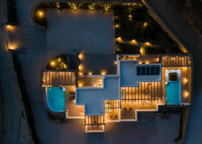 Camelia 2 - Psarou View - Private Pool And Jacuzzi 프사로우