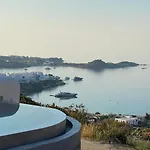 別荘 Camelia 2 - Psarou View - Private Pool And Jacuzzi プサロウ