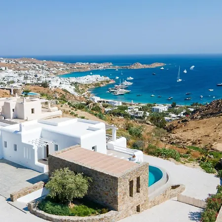 Camelia 2 - Psarou View - Private Pool And Jacuzzi 度假居 Mykonos Town