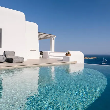 Dom wakacyjny Camelia 2 - Psarou View - Private Pool And Jacuzzi *