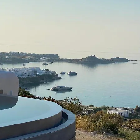 度假居 Camelia 2 - Psarou View - Private Pool And Jacuzzi Mykonos Town