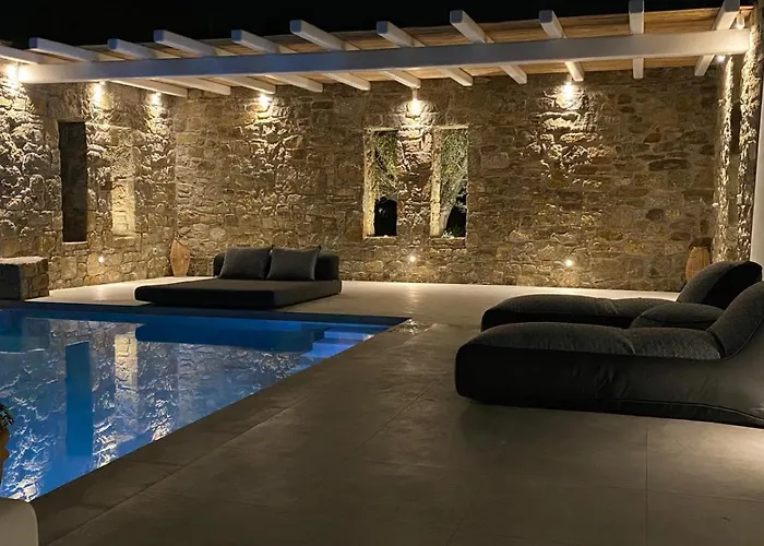 Nyaraló Camelia 2 - Psarou View - Private Pool And Jacuzzi